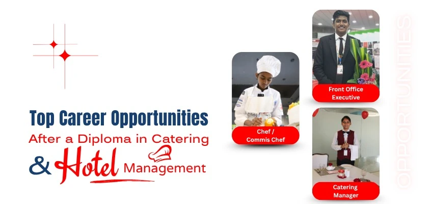Top Career Opportunities After a Diploma in Catering and Hotel Management