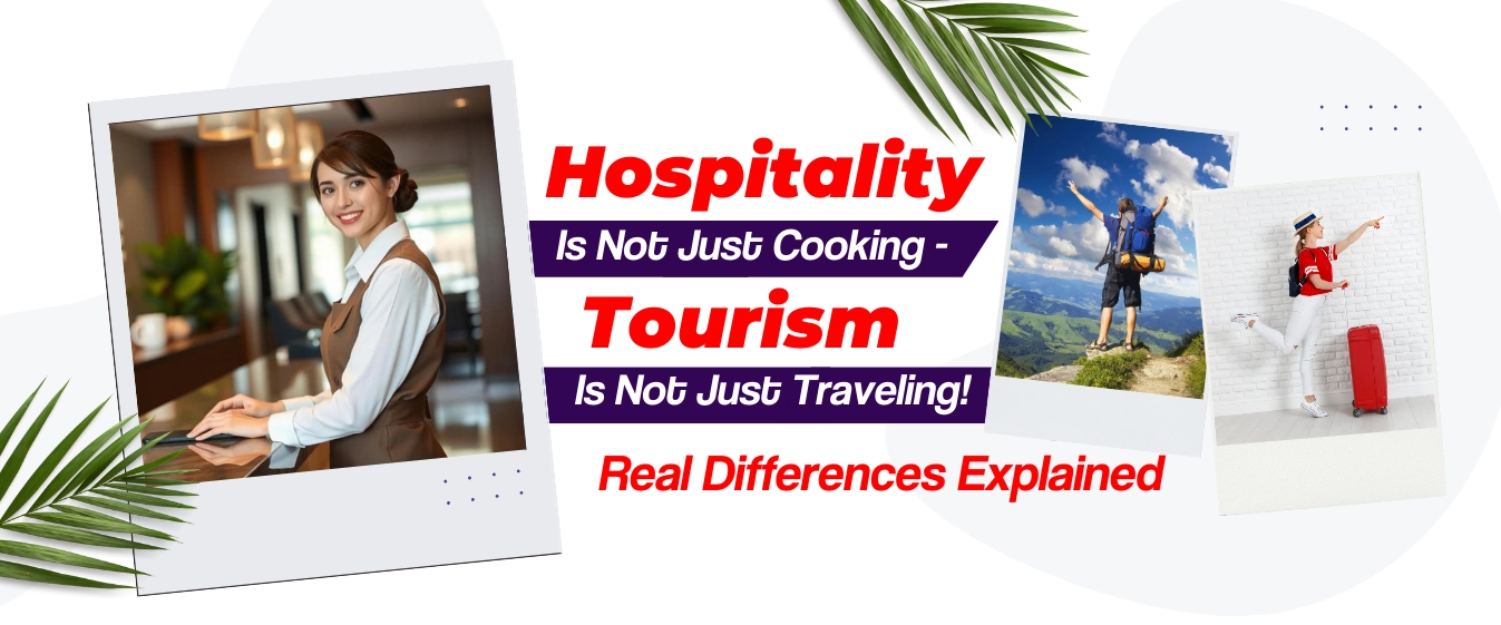 Hospitality Is Not Just Cooking, Tourism Is Not Just Traveling – Real Differences Explained
